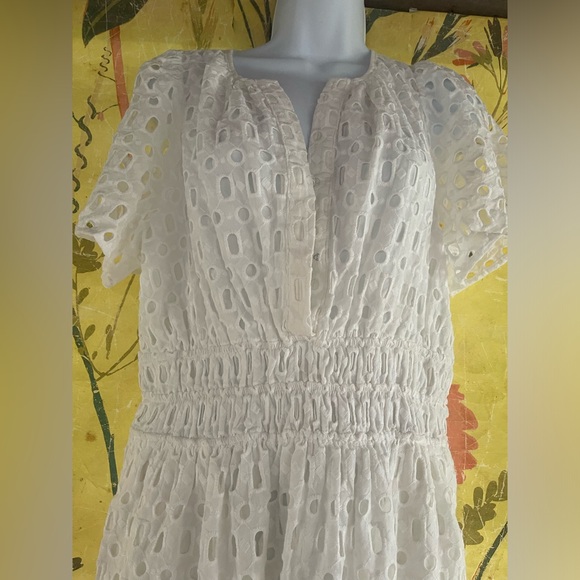 Anthropologie The Somerset Mini Dress: Eyelet Edition - Picture 6 of 9